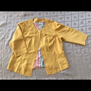 Gold dress jacket